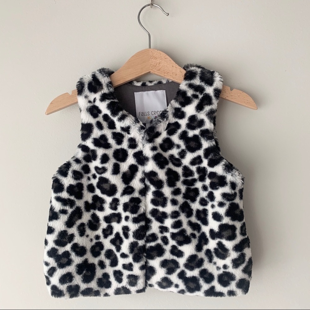 Falls Creek faux fur vest